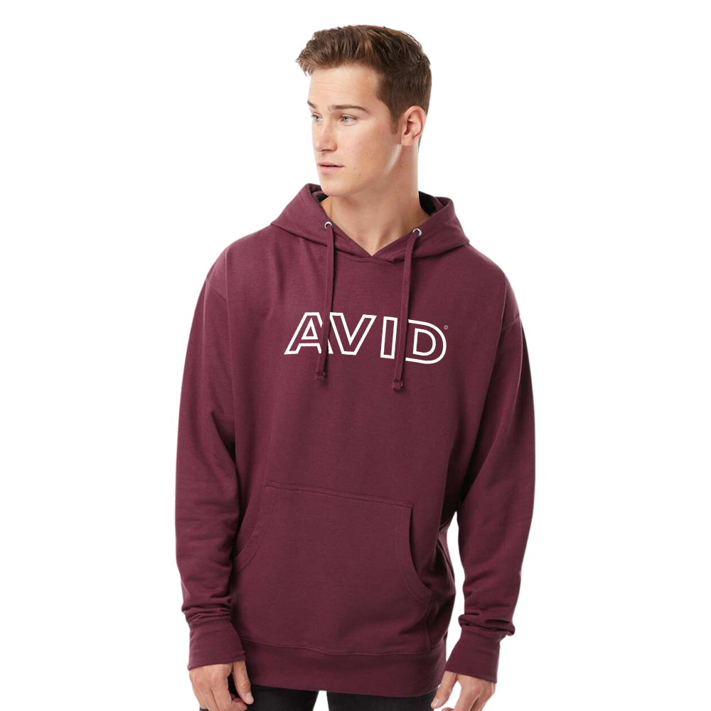 AVID Collegiate Outline Hoodie – myavidstore